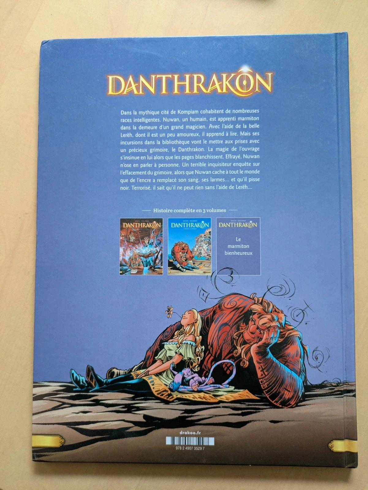 BD Danthrakon le grimoire de glouton – photo 2
